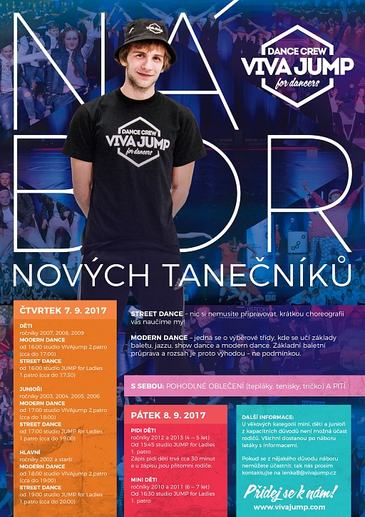 Nábor nových tanečníků